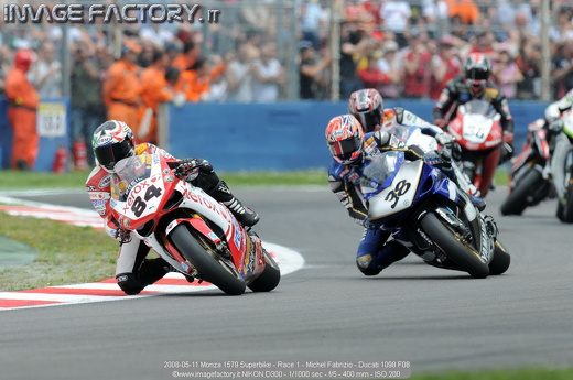 2008-05-11 Monza 1579 Superbike - Race 1 - Michel Fabrizio - Ducati 1098 F08